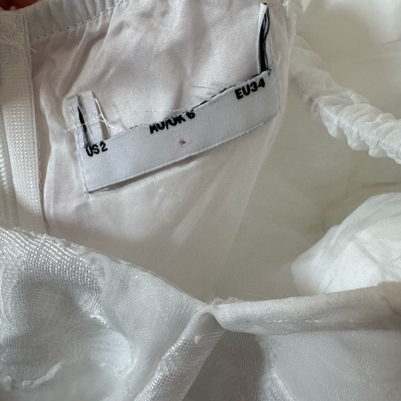 Princess Polly Loulani Strapless Mini Dress White - Picture 5 of 5